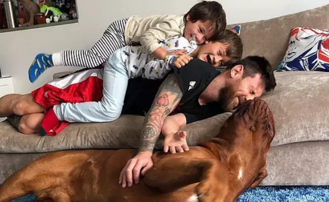 Lionel Messi Celebrity Pet dogs